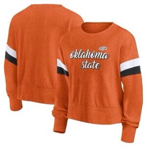 Women’s Oklahoma State Cowboys Pullover Slight Crop Sweatshirt~2XL~NWT~$45